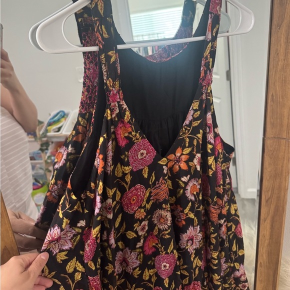 Free People Oh Baby Cotton Printed Floral Deess - Picture 4 of 5